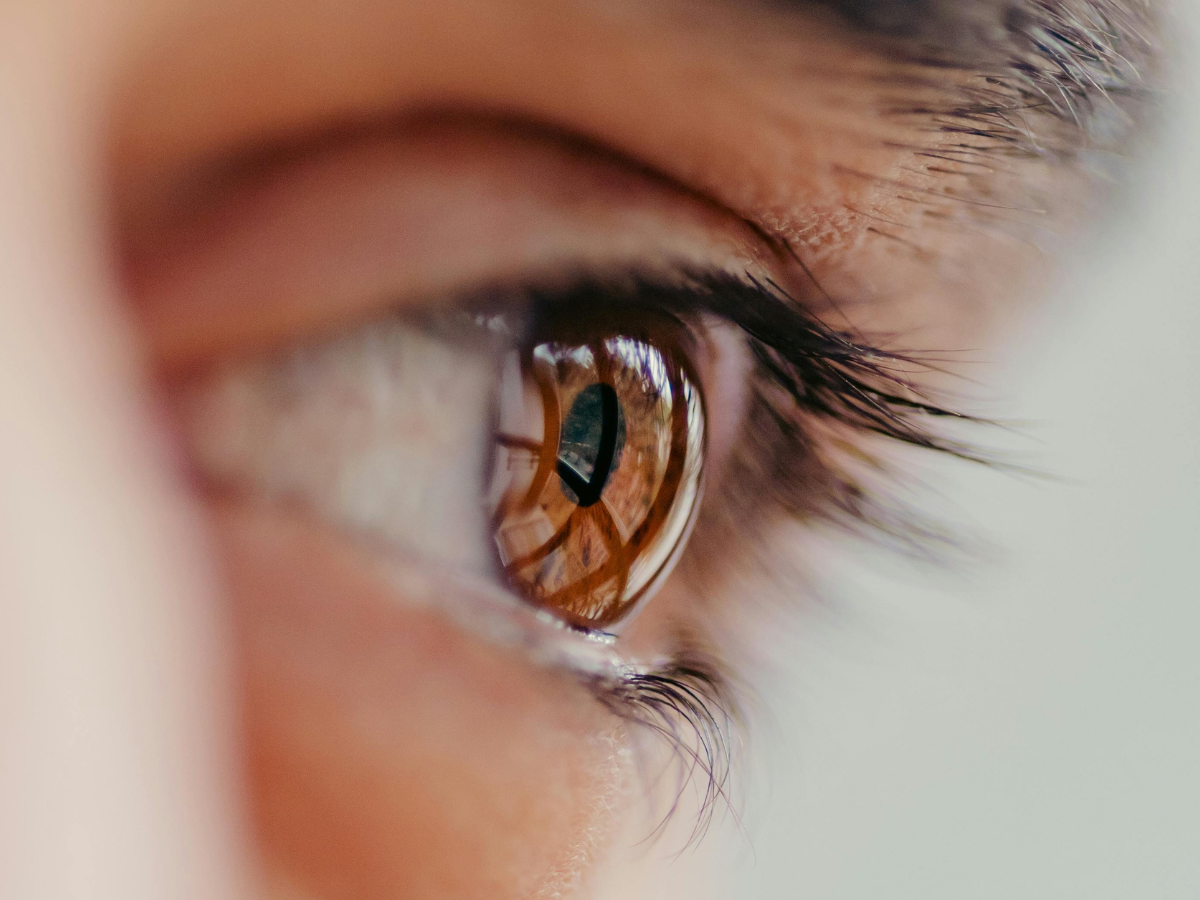eye close up